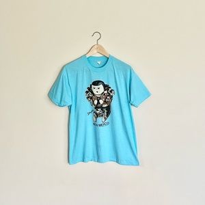 Vintage 80s Single Stitch Screen Stars Storyteller New Mexico T Shirt Adult XL